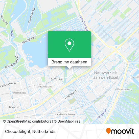 Chocodelight kaart