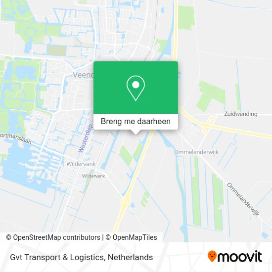 Gvt Transport & Logistics kaart