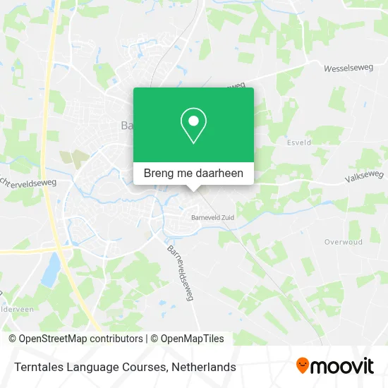 Terntales Language Courses kaart