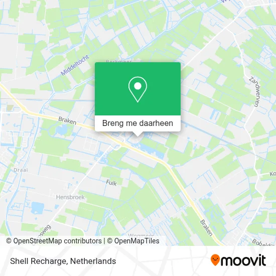 Shell Recharge kaart