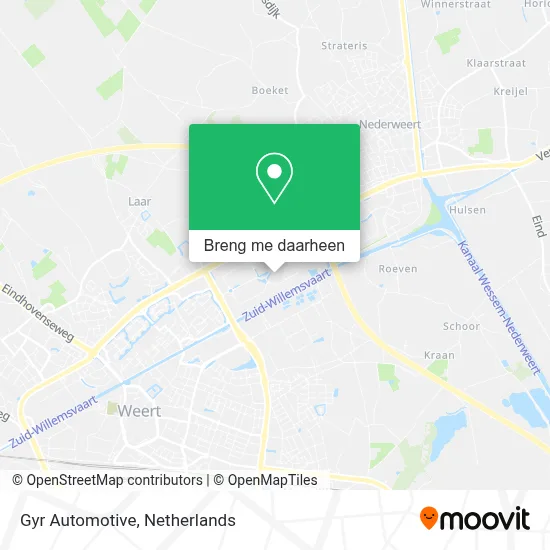 Gyr Automotive kaart