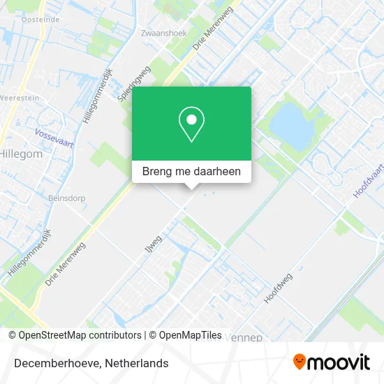 Decemberhoeve kaart