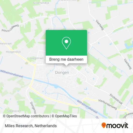 Miles Research kaart