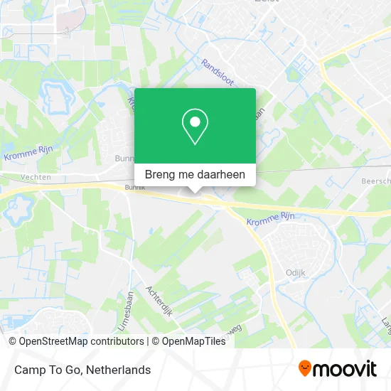 Camp To Go kaart
