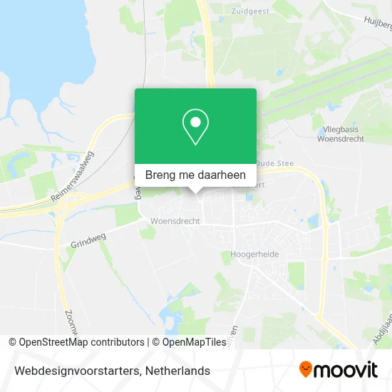 Webdesignvoorstarters kaart