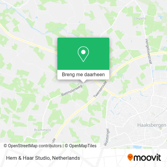 Hem & Haar Studio kaart