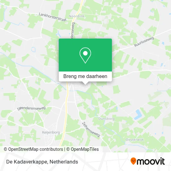 De Kadaverkappe kaart