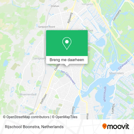 Rijschool Boonstra kaart