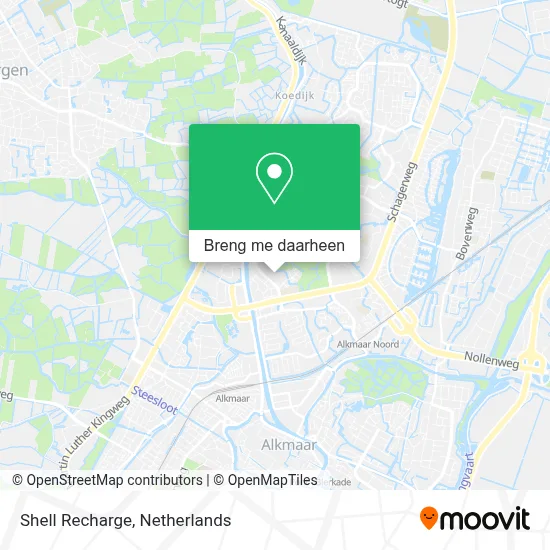 Shell Recharge kaart