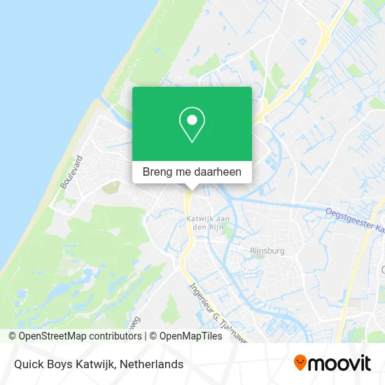 Quick Boys Katwijk kaart