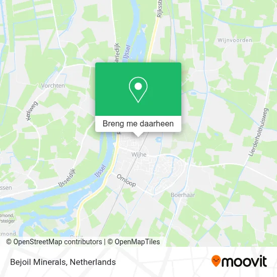 Bejoil Minerals kaart