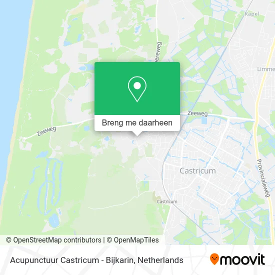 Acupunctuur Castricum - Bijkarin kaart