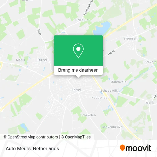 Auto Meurs kaart