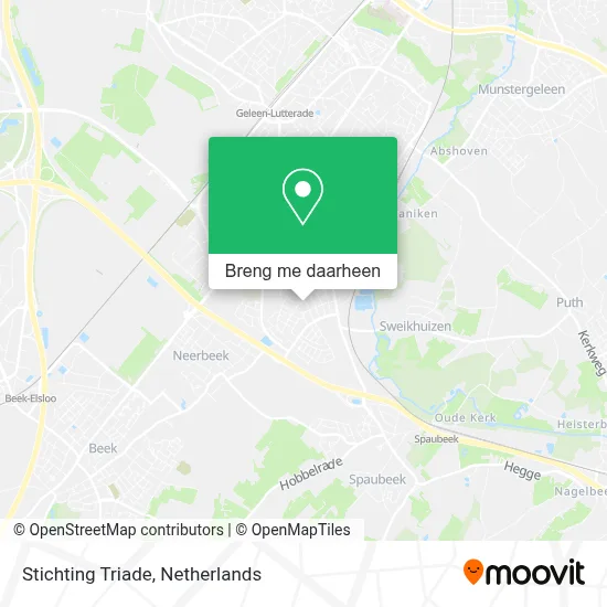 Stichting Triade kaart