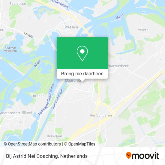 Bij Astrid Nei Coaching kaart