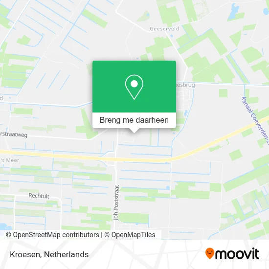 Kroesen kaart