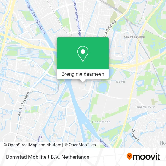 Domstad Mobiliteit B.V. kaart