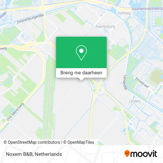 Noxem B&B kaart