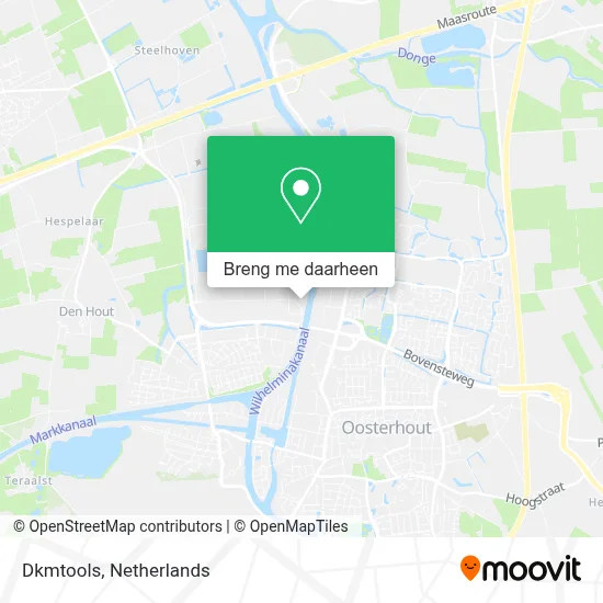 Dkmtools kaart