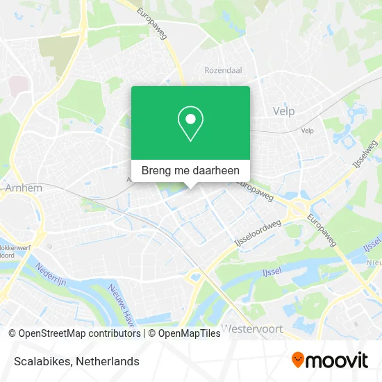 Scalabikes kaart
