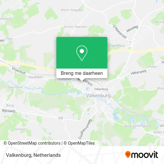 Valkenburg kaart