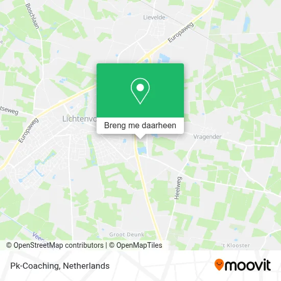Pk-Coaching kaart