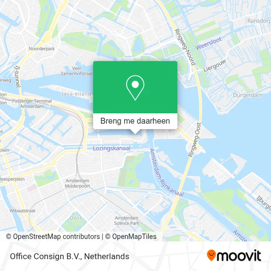 Office Consign B.V. kaart