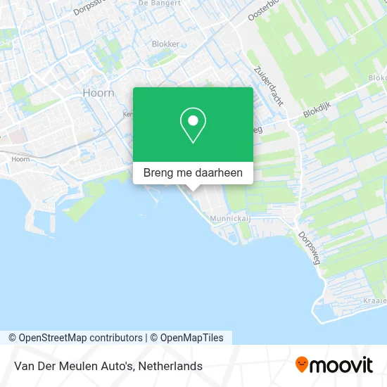 Van Der Meulen Auto's kaart
