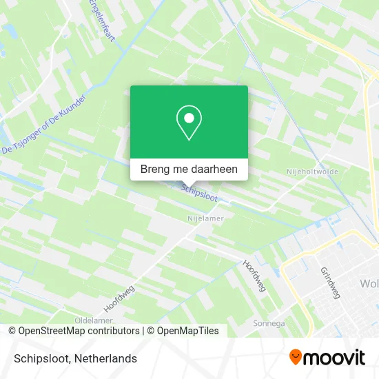 Schipsloot kaart