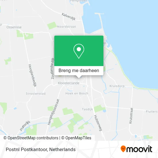 Postnl Postkantoor kaart