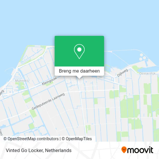 Vinted Go Locker kaart