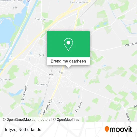 Infyzo kaart