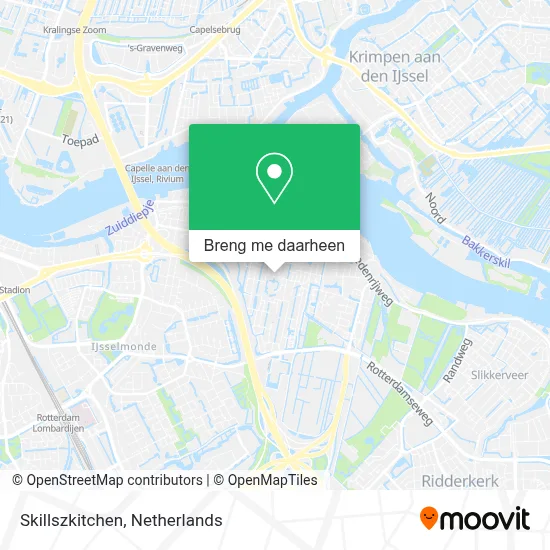 Skillszkitchen kaart