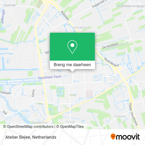 Atelier Bejee kaart
