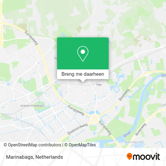 Marinabags kaart