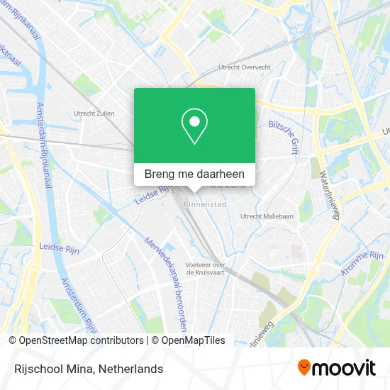 Rijschool Mina kaart