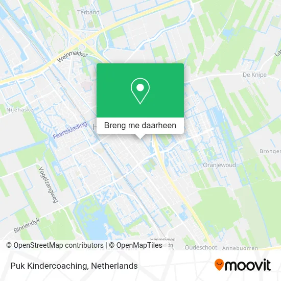 Puk Kindercoaching kaart