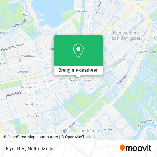 Flyct B.V. kaart
