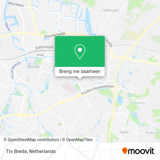 Ttv Breda kaart