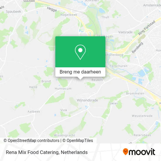 Rena Mix Food Catering kaart