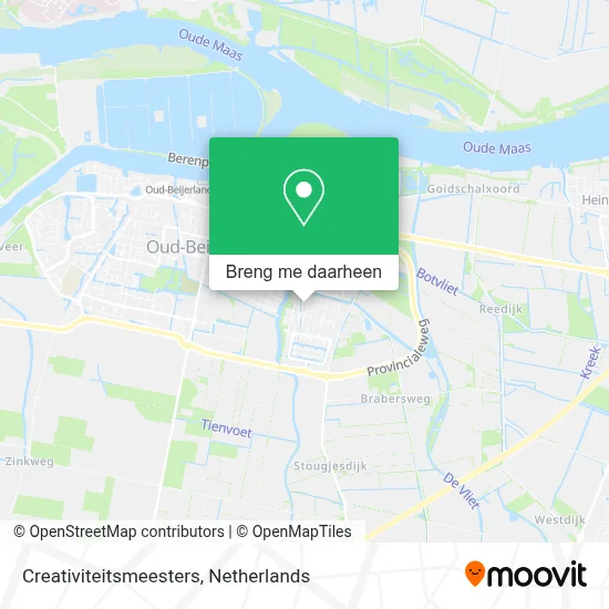 Creativiteitsmeesters kaart