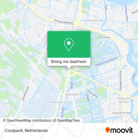 Coolpack kaart