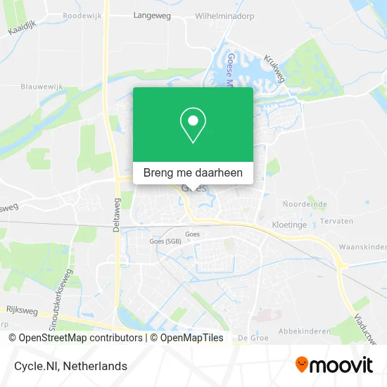 Cycle.Nl kaart