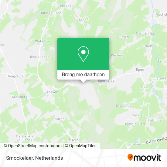Smockelaer kaart