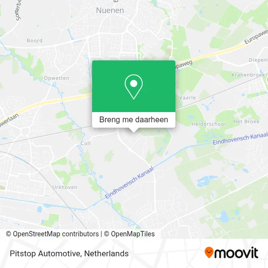 Pitstop Automotive kaart