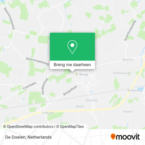 De Doelen kaart