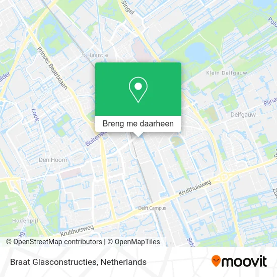 Braat Glasconstructies kaart