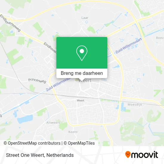Street One Weert kaart