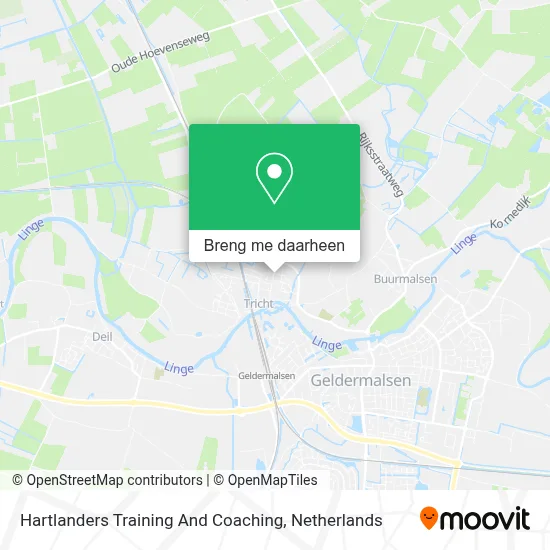 Hartlanders Training And Coaching kaart