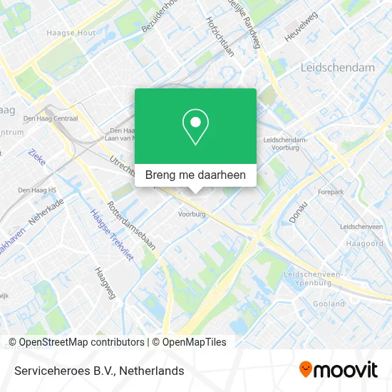 Serviceheroes B.V. kaart
